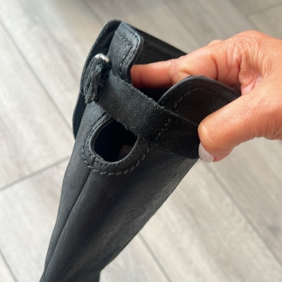 Ugg Australia Darcie black leather and suede riding boots size 5.5 - Picture 16 of 16